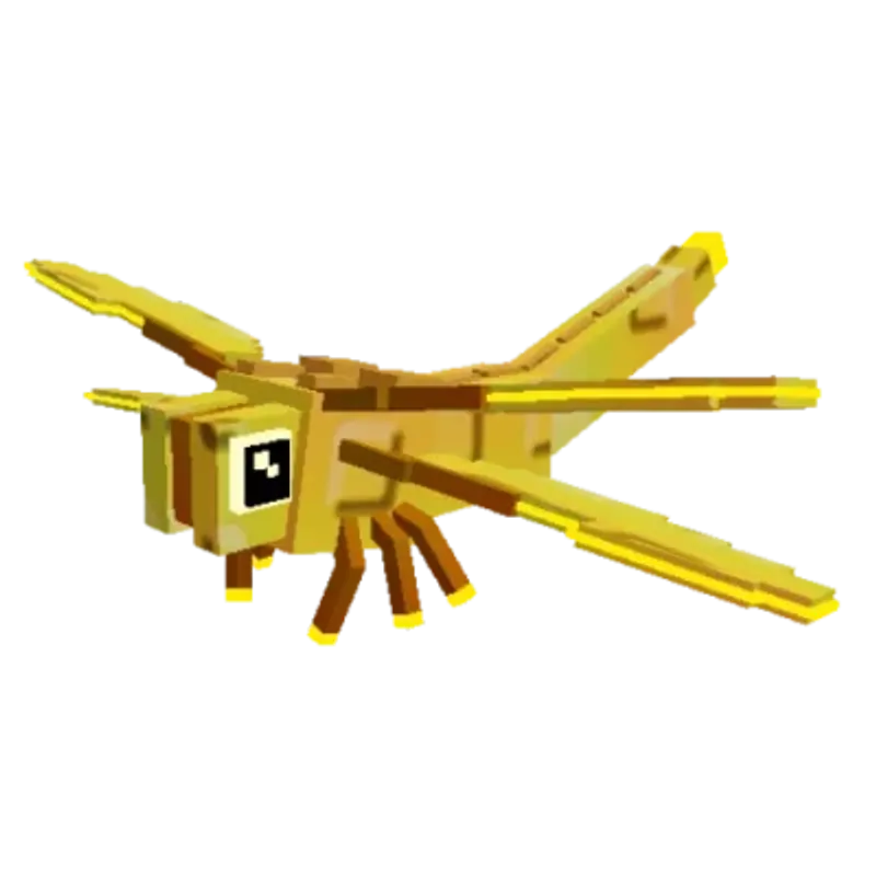 Golden Dragonfly pet in Grow a Garden 2